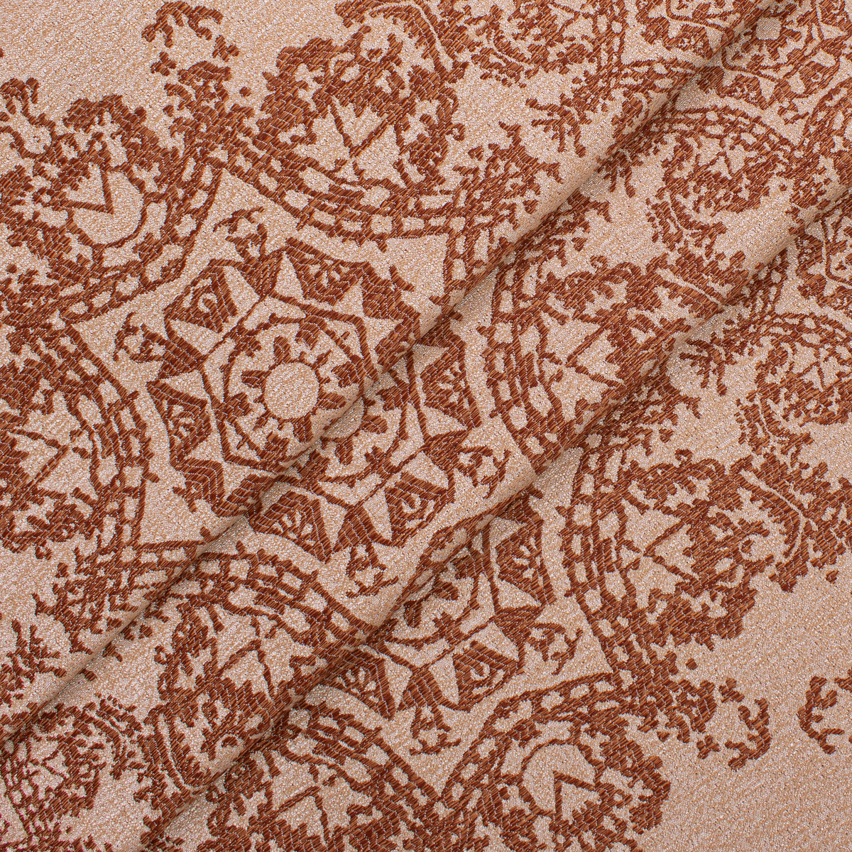 Crystal Filigree Reversible Suiting/Upholstery in Sienna