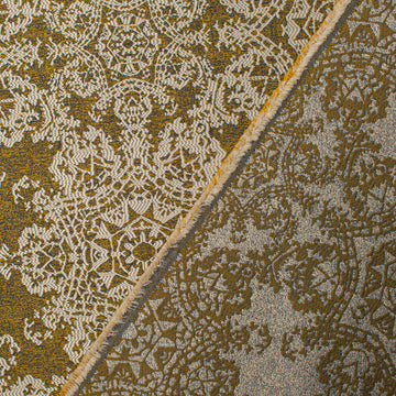 Crystal Filigree Reversible Suiting/Upholstery in Ochre