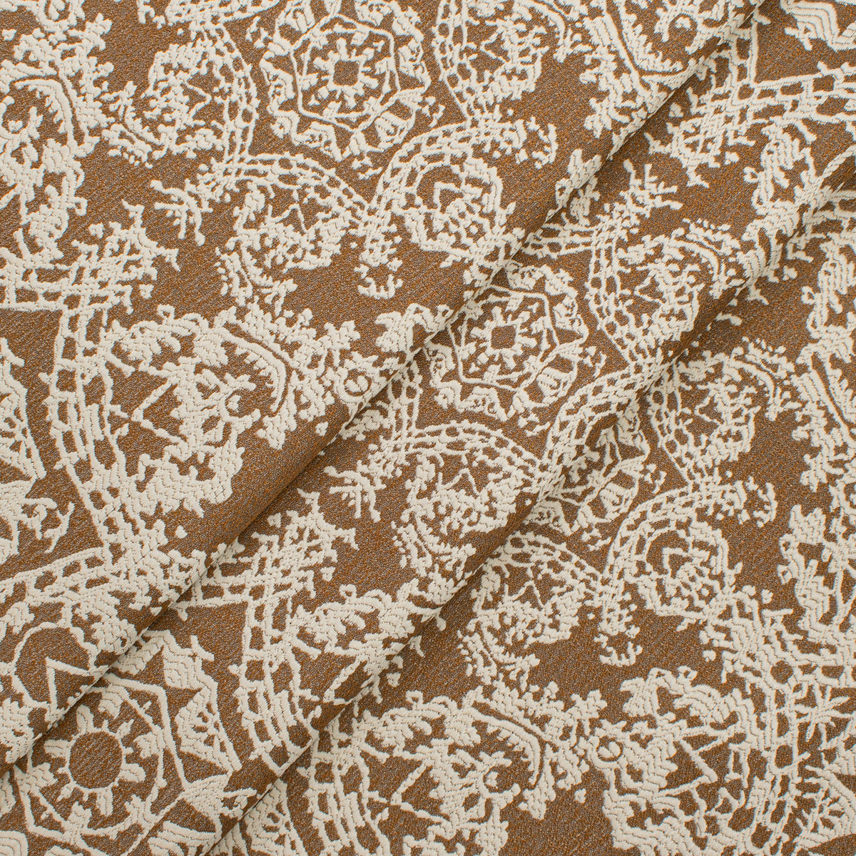 Crystal Filigree Reversible Suiting/Upholstery in Brown