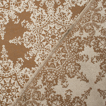 Crystal Filigree Reversible Suiting/Upholstery in Brown