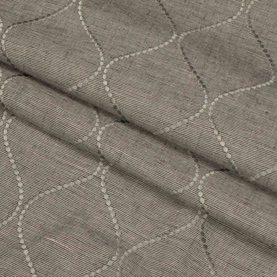 Cycle by Zepel - Curtaining/Upholstery Embroidery Twist Linen Look