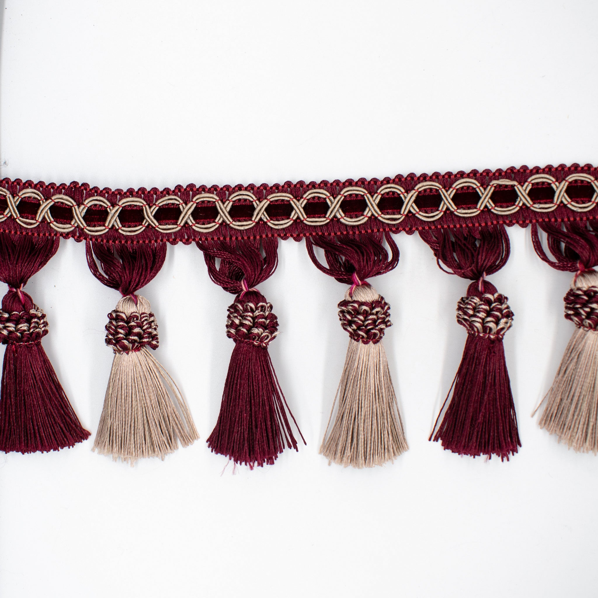 Curtaining Crown Tassel Trim/Fringing