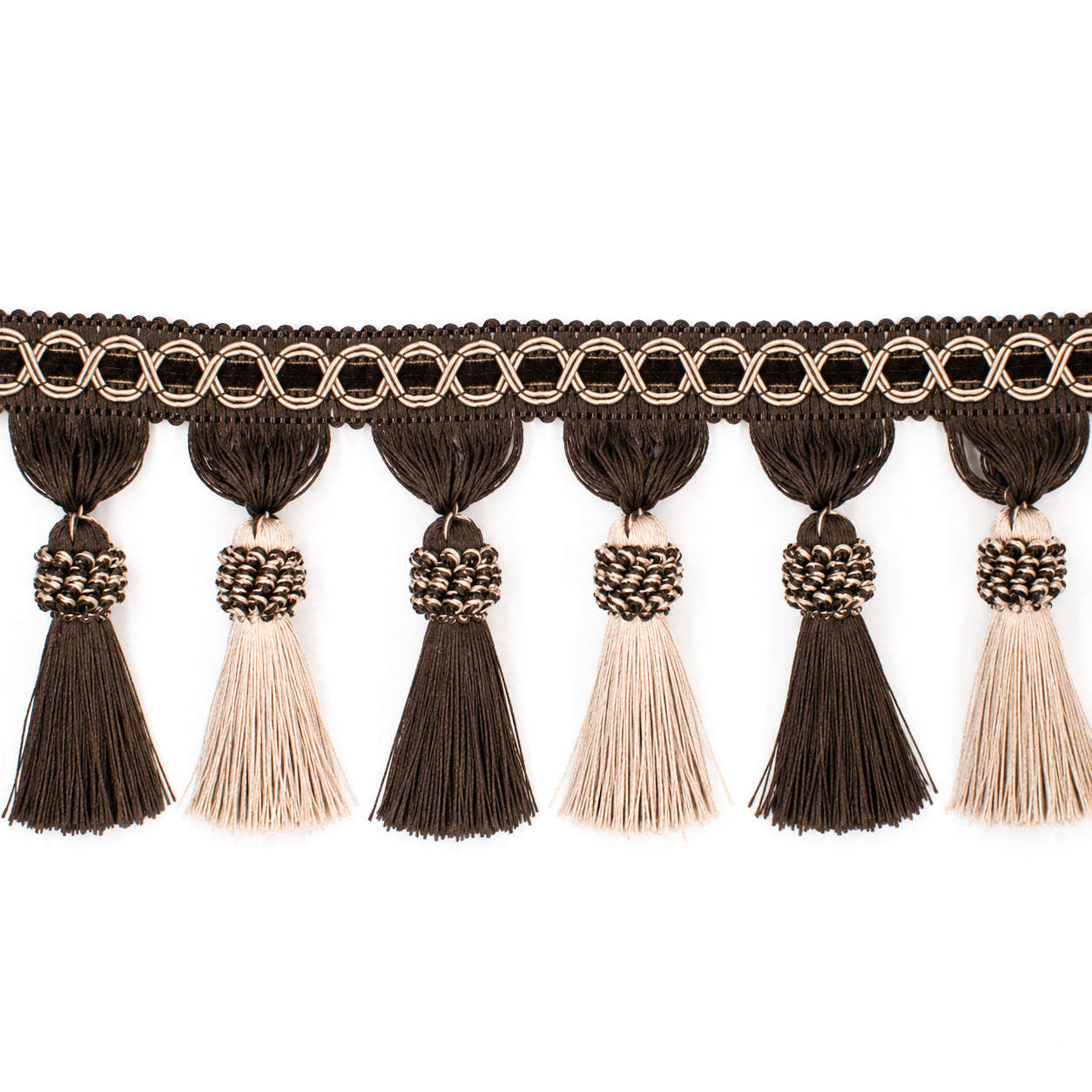 Curtaining Crown Tassel Trim/Fringing