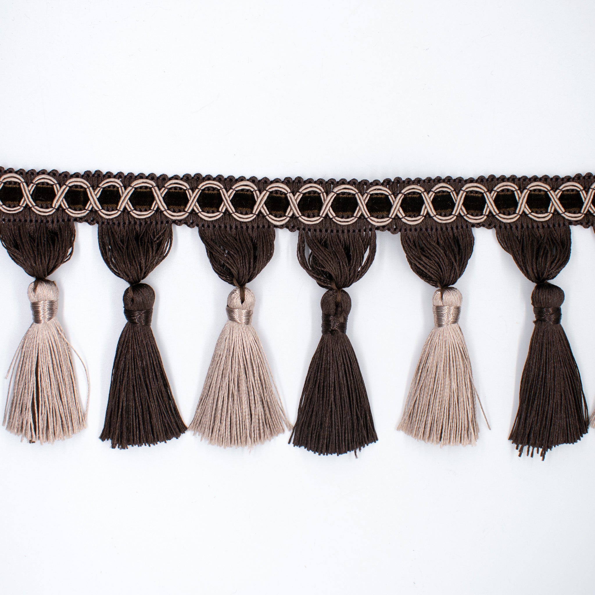 Curtaining Double Tassel Trim/Fringing