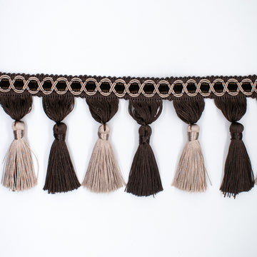 Curtaining Double Tassel Trim/Fringing
