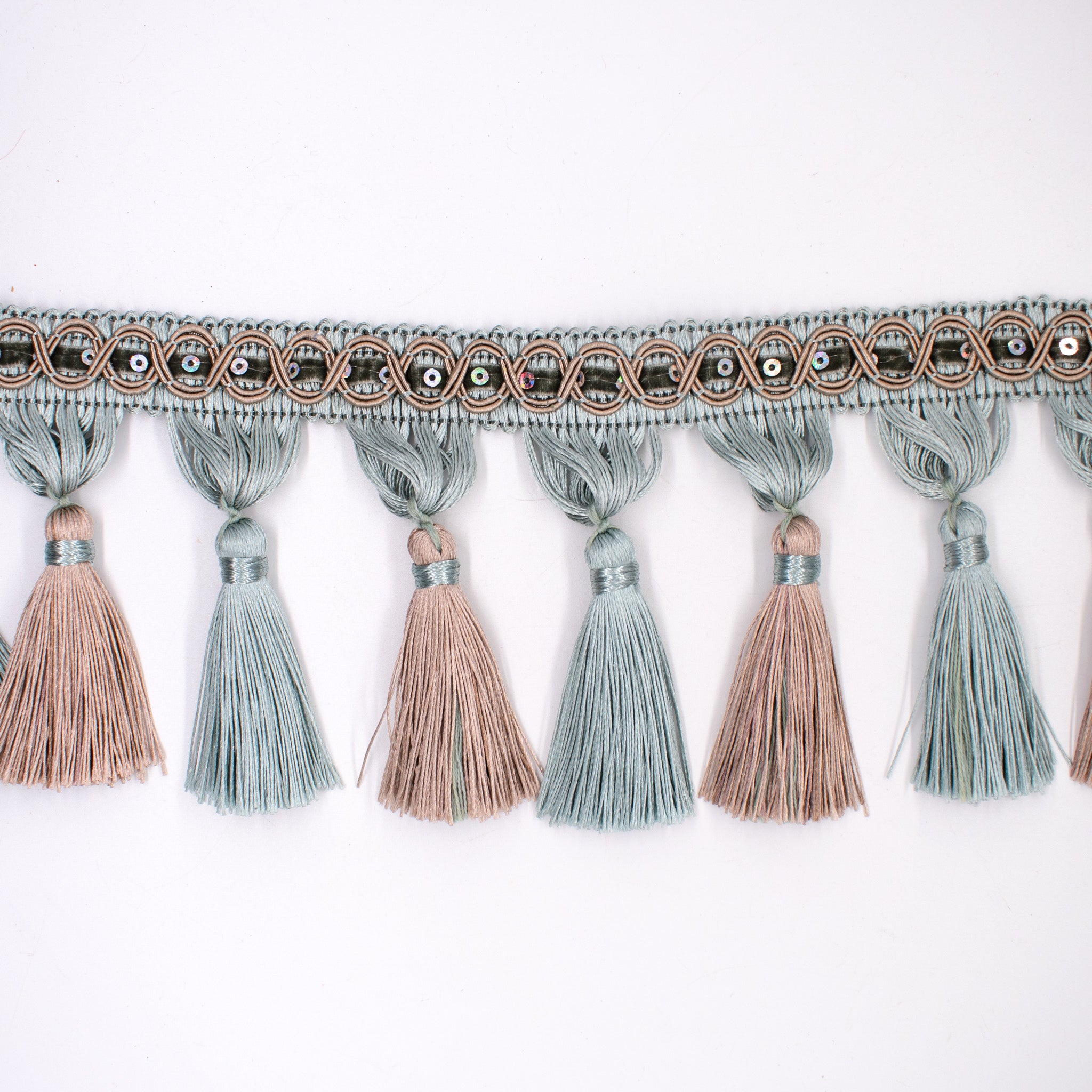 Curtaining Double Tassel Trim/Fringing