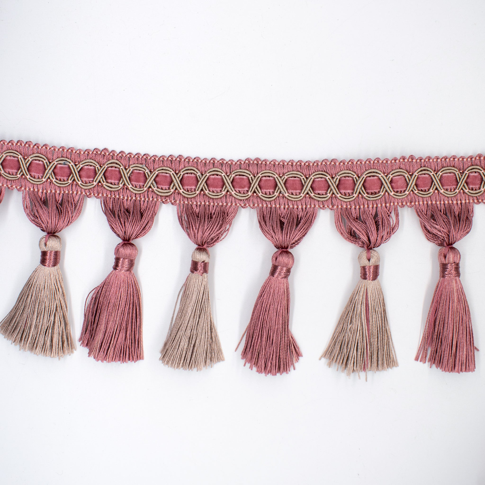 Curtaining Double Tassel Trim/Fringing