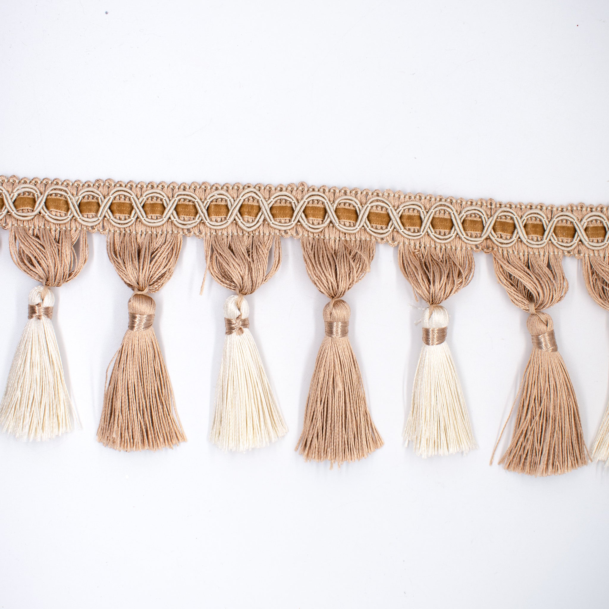Curtaining Double Tassel Trim/Fringing