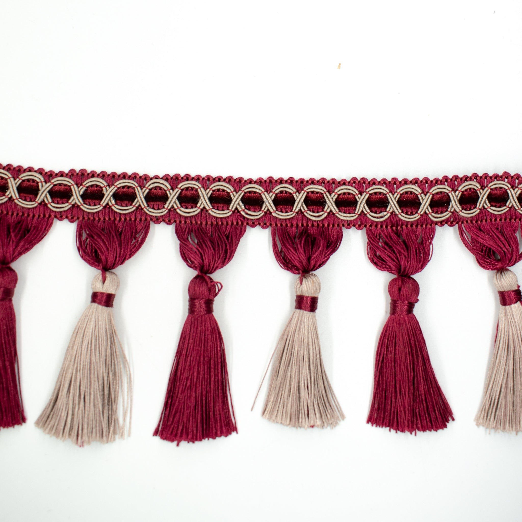 Curtaining Double Tassel Trim/Fringing