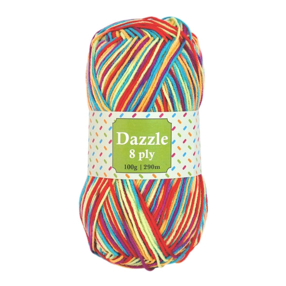 Heirloom Dazzle 8 Ply Knitting Yarn
