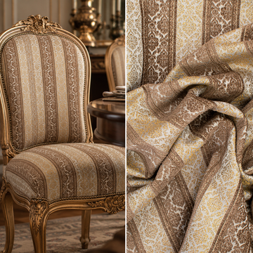 Baroque Jacquard Curtaining & Upholstery Fabric