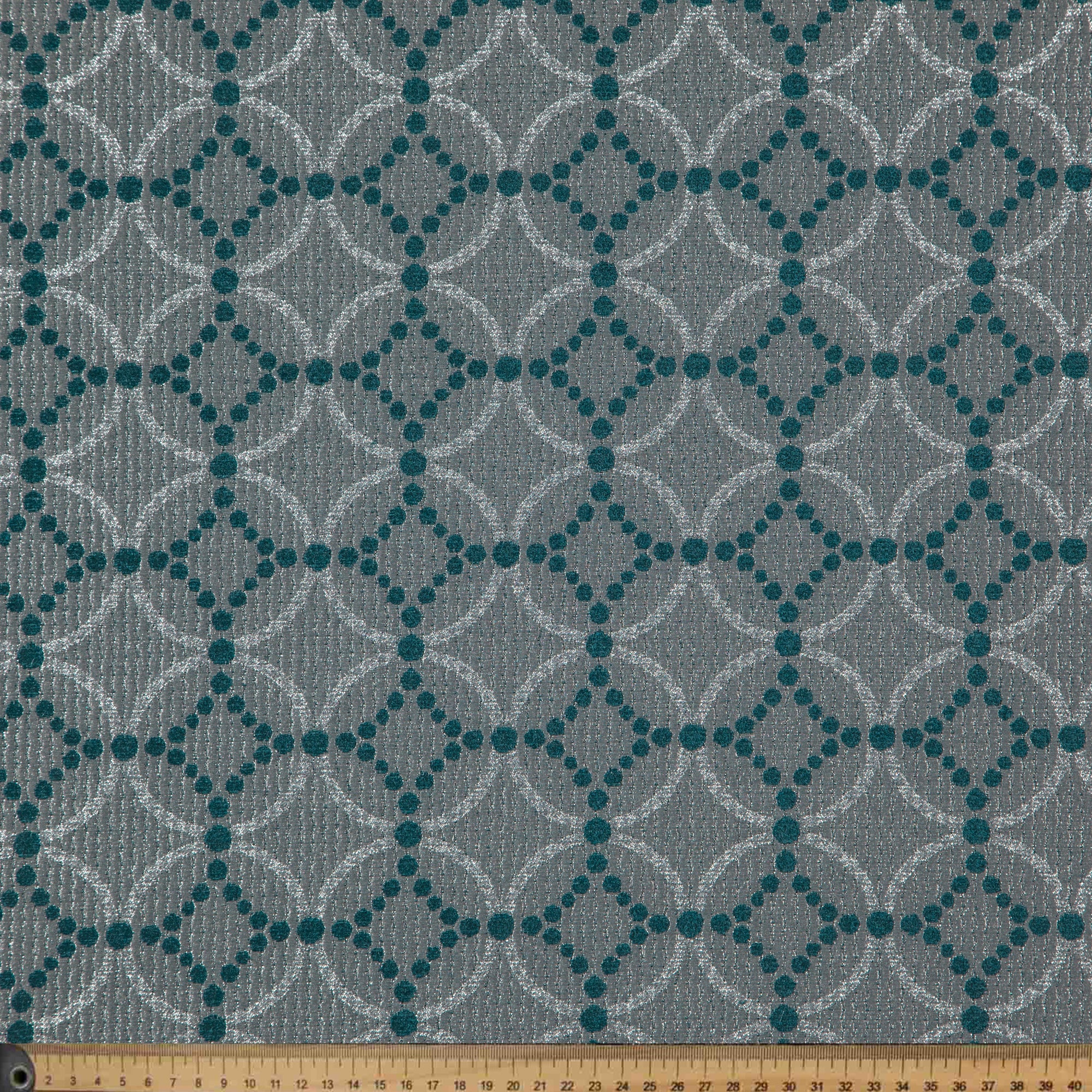 Dottscope by Zepel - Curtaining/Upholstery Circle Dots Jacquard