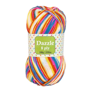 Heirloom Dazzle 8 Ply Knitting Yarn