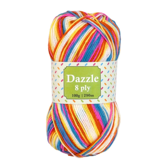 Heirloom Dazzle 8 Ply Knitting Yarn