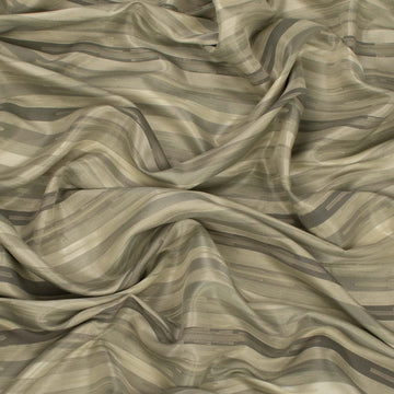 Flavone by Zepel - Curtaining/Upholstery Sateen Stripe Jacquard
