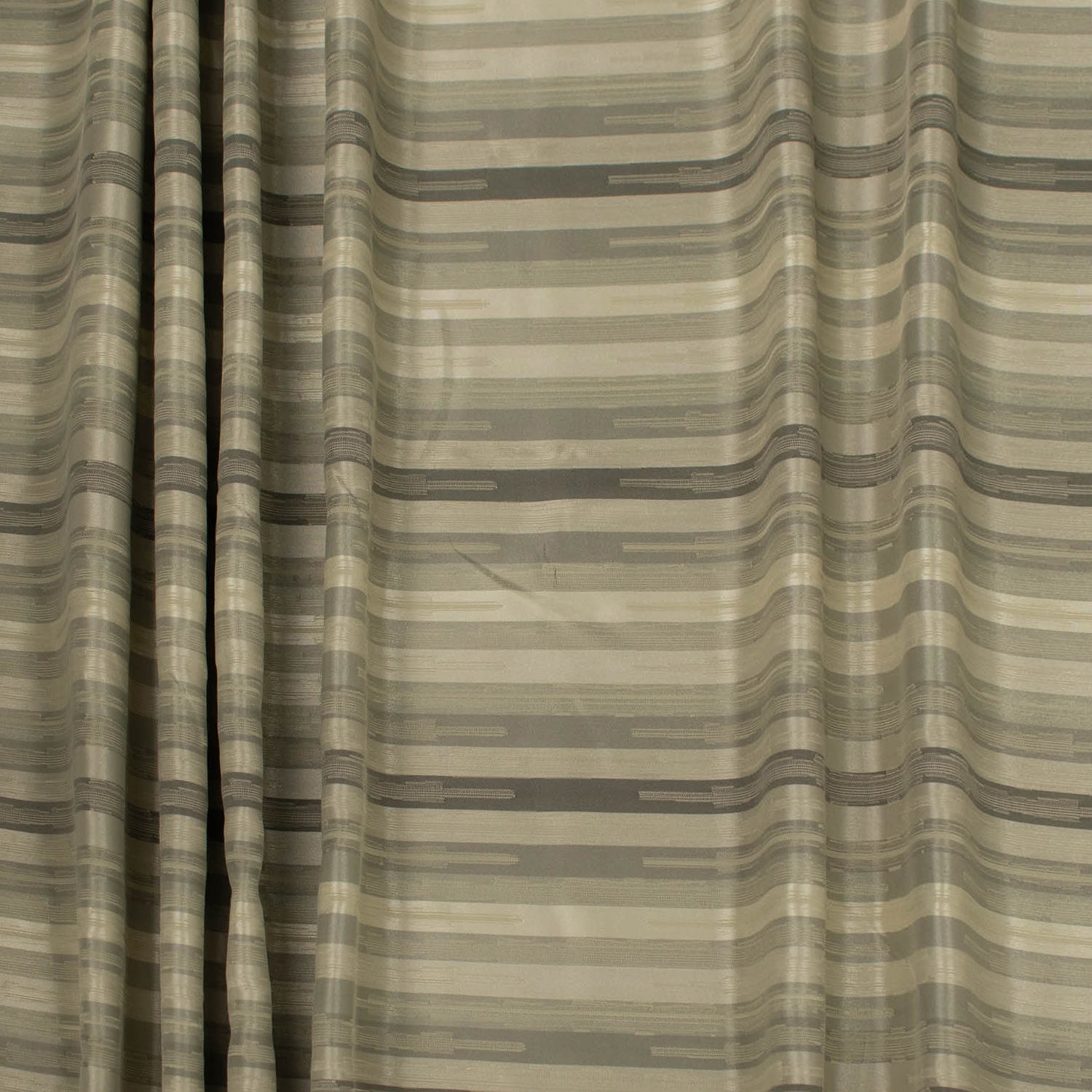 Flavone by Zepel - Curtaining/Upholstery Sateen Stripe Jacquard