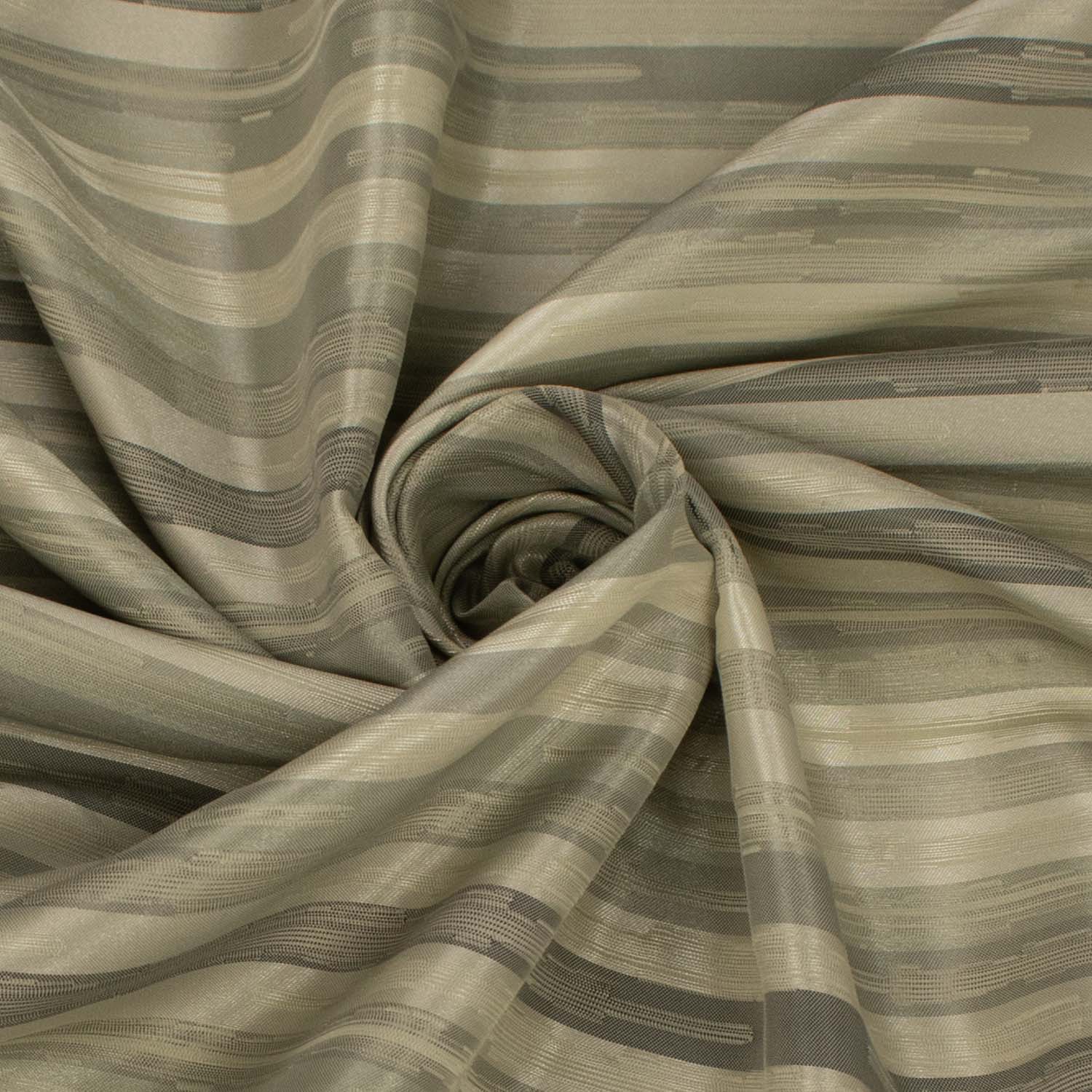 Flavone by Zepel - Curtaining/Upholstery Sateen Stripe Jacquard