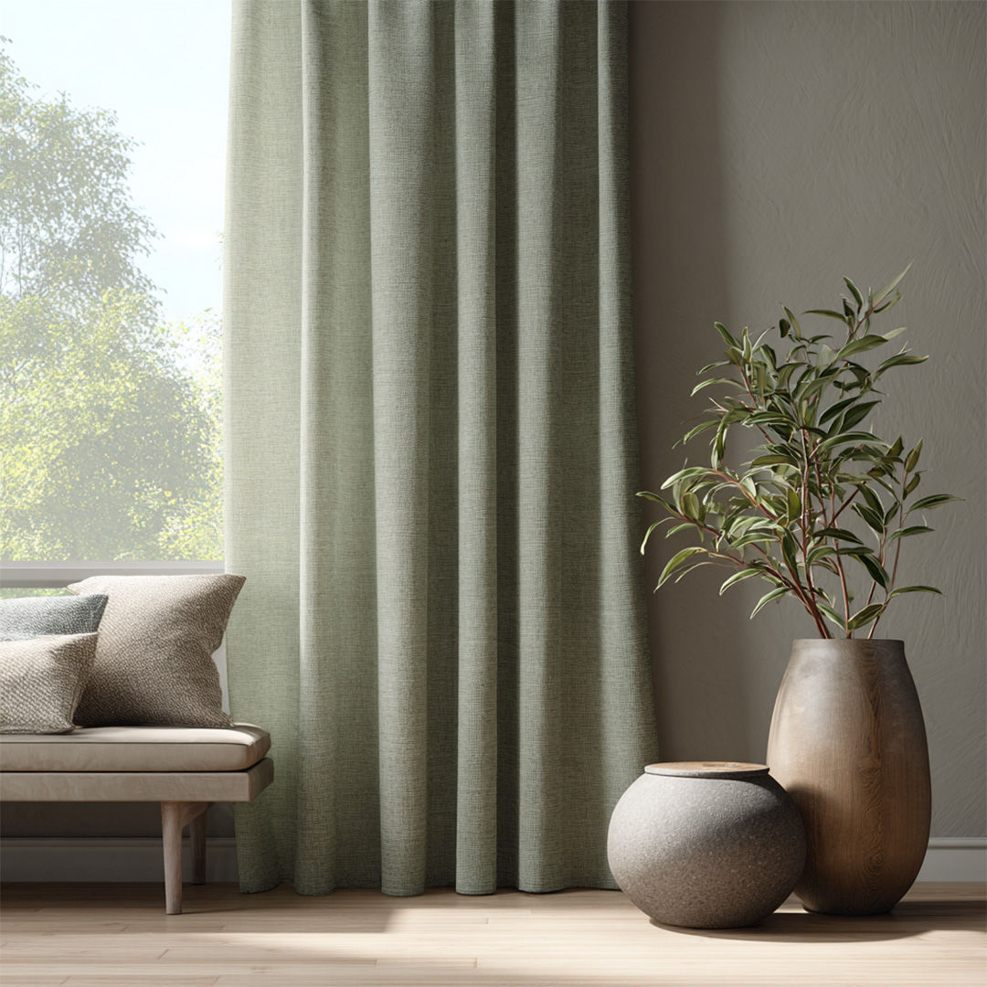 Pilbara Blockout Ring Top Ready Made Curtain – Forrest | Wattle & Bourke