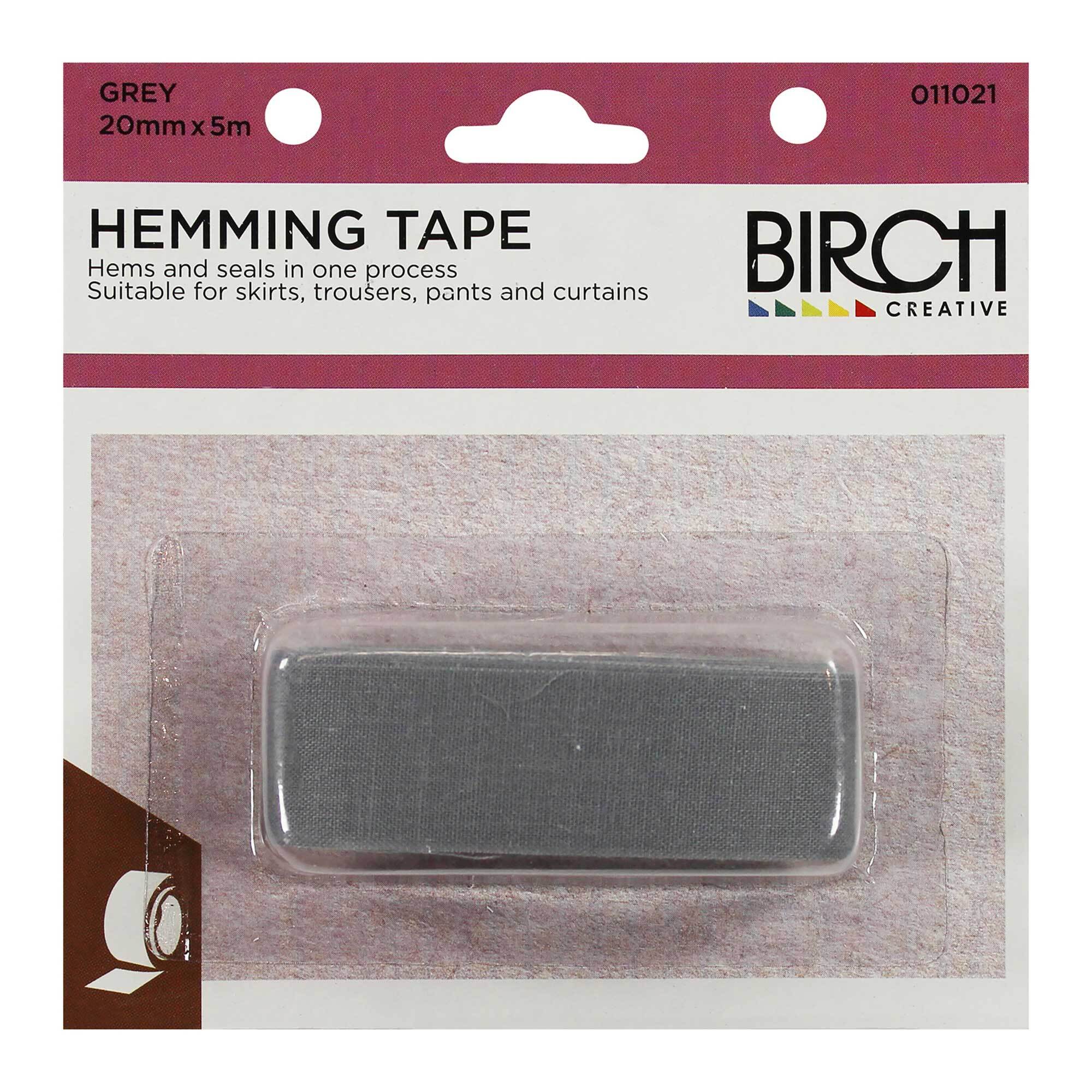 Birch Hemming Tape Grey 20mm x 5m