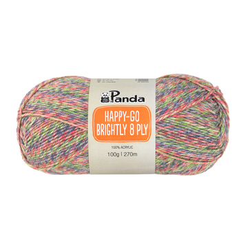 Panda Happy-Go-Brightly 8 Ply Knitting Yarn