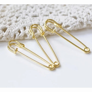 Kilt Pin - Safety Pins  - Gold