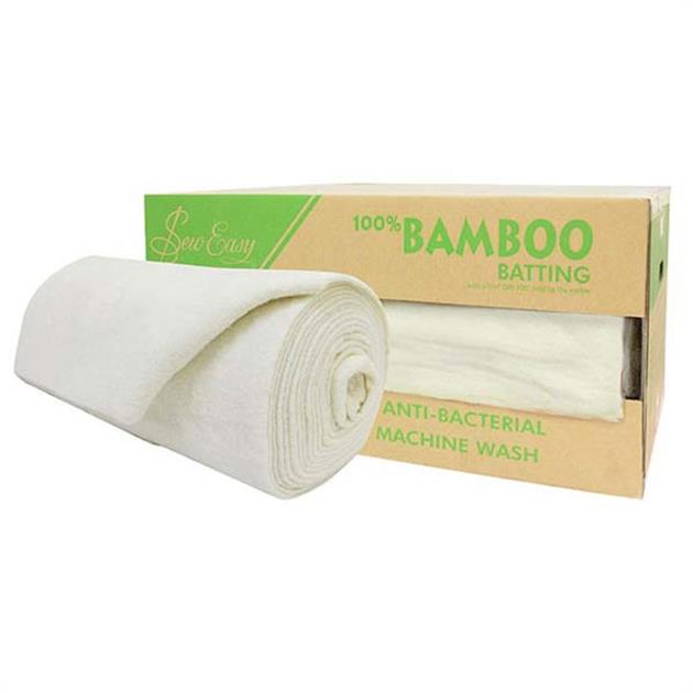 SEW EASY 100% Bamboo Batting 254cm Wide