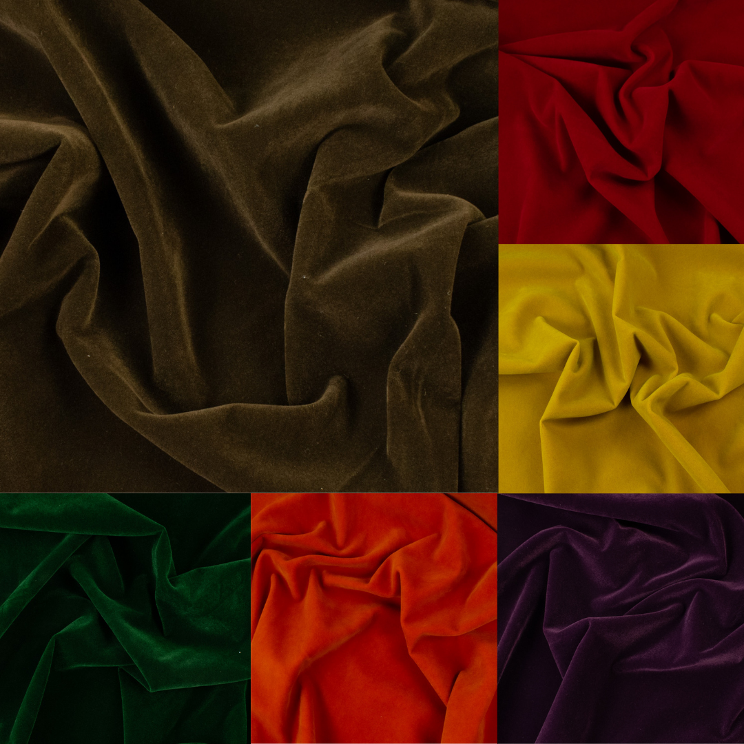 Micro Velvet with Tricot Backing