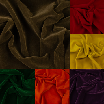 Micro Velvet with Tricot Backing
