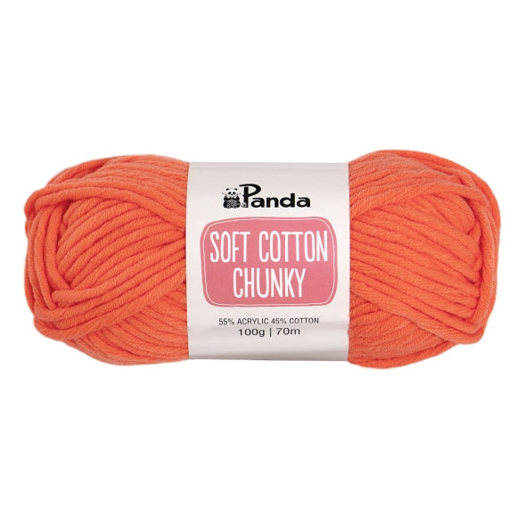 Panda Soft Cotton Chunky Knitting Yarn