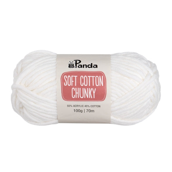 Panda Soft Cotton Chunky Knitting Yarn