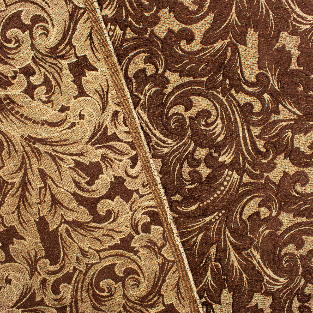 Ottoman Chenille Upholstery/Curtaining Fabric