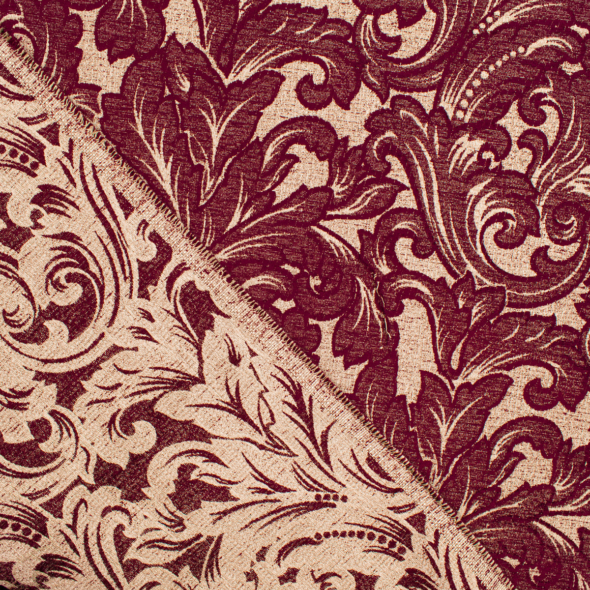 Ottoman Chenille Upholstery/Curtaining Fabric