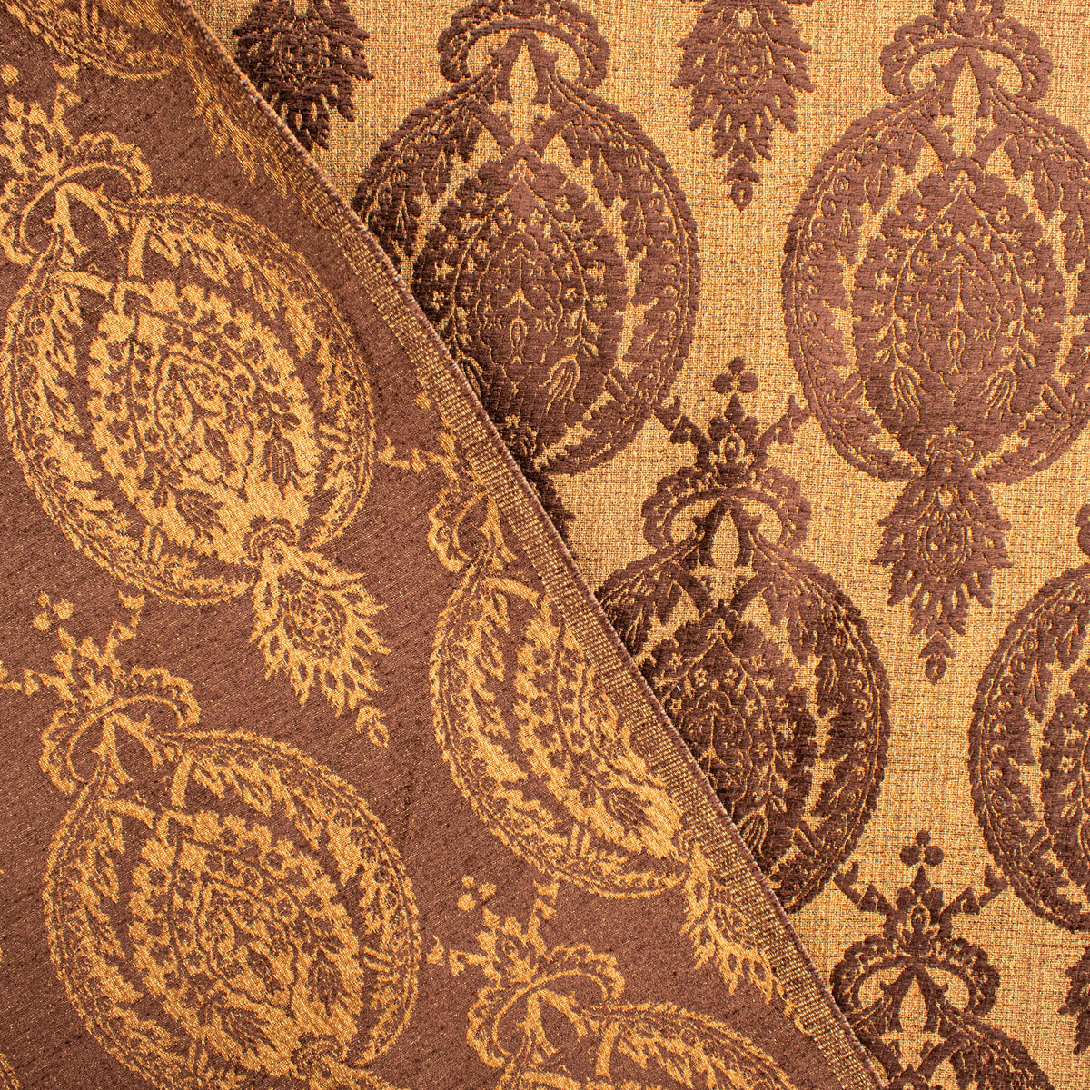 Ottoman Chenille Upholstery/Curtaining Fabric