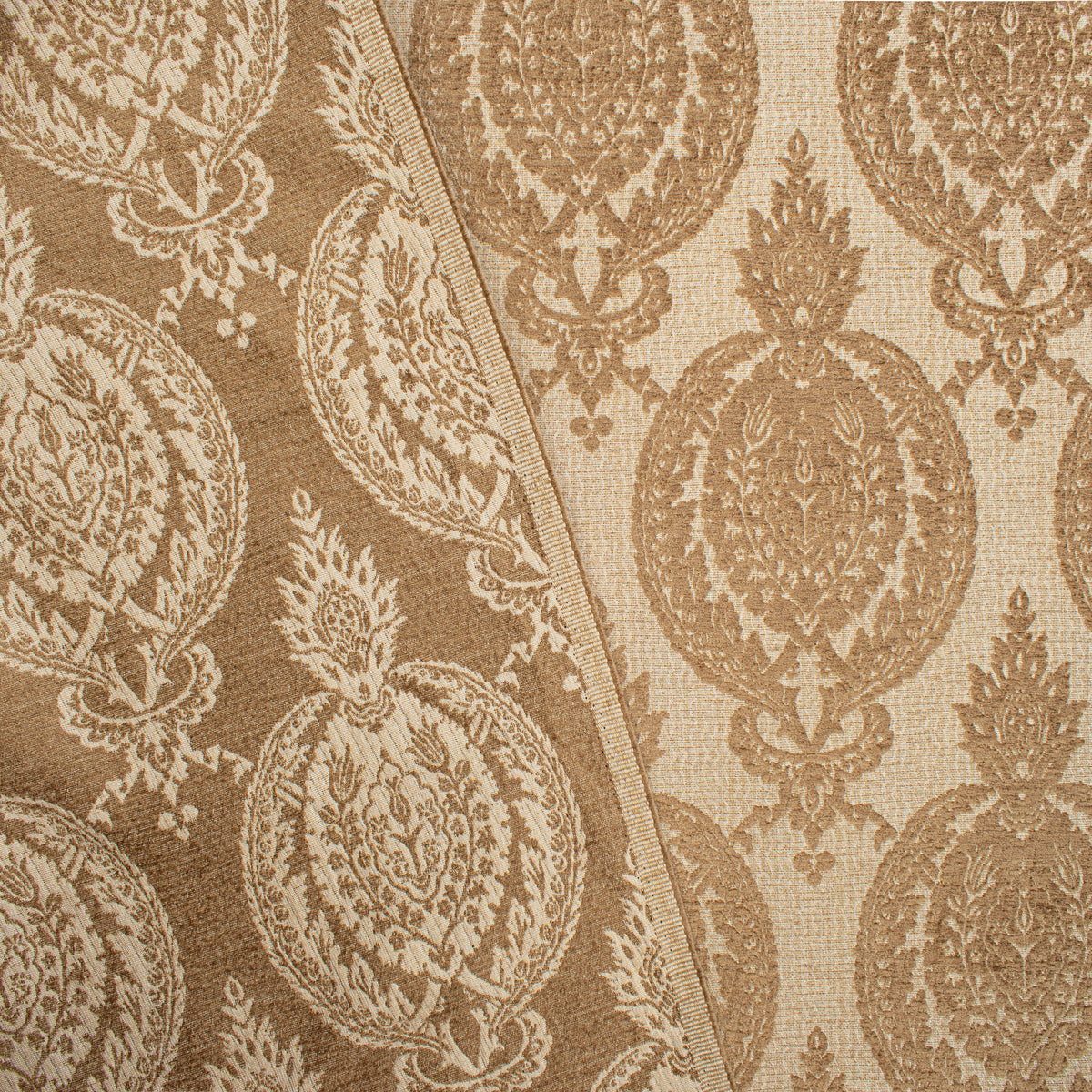 Ottoman Chenille Upholstery/Curtaining Fabric