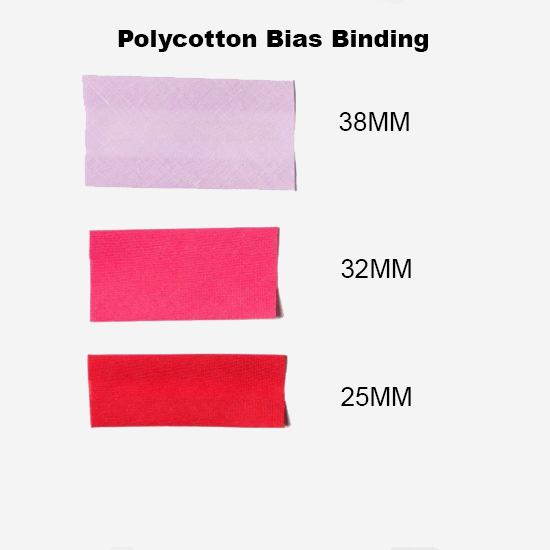 Polycotton Bias Binding 25mm