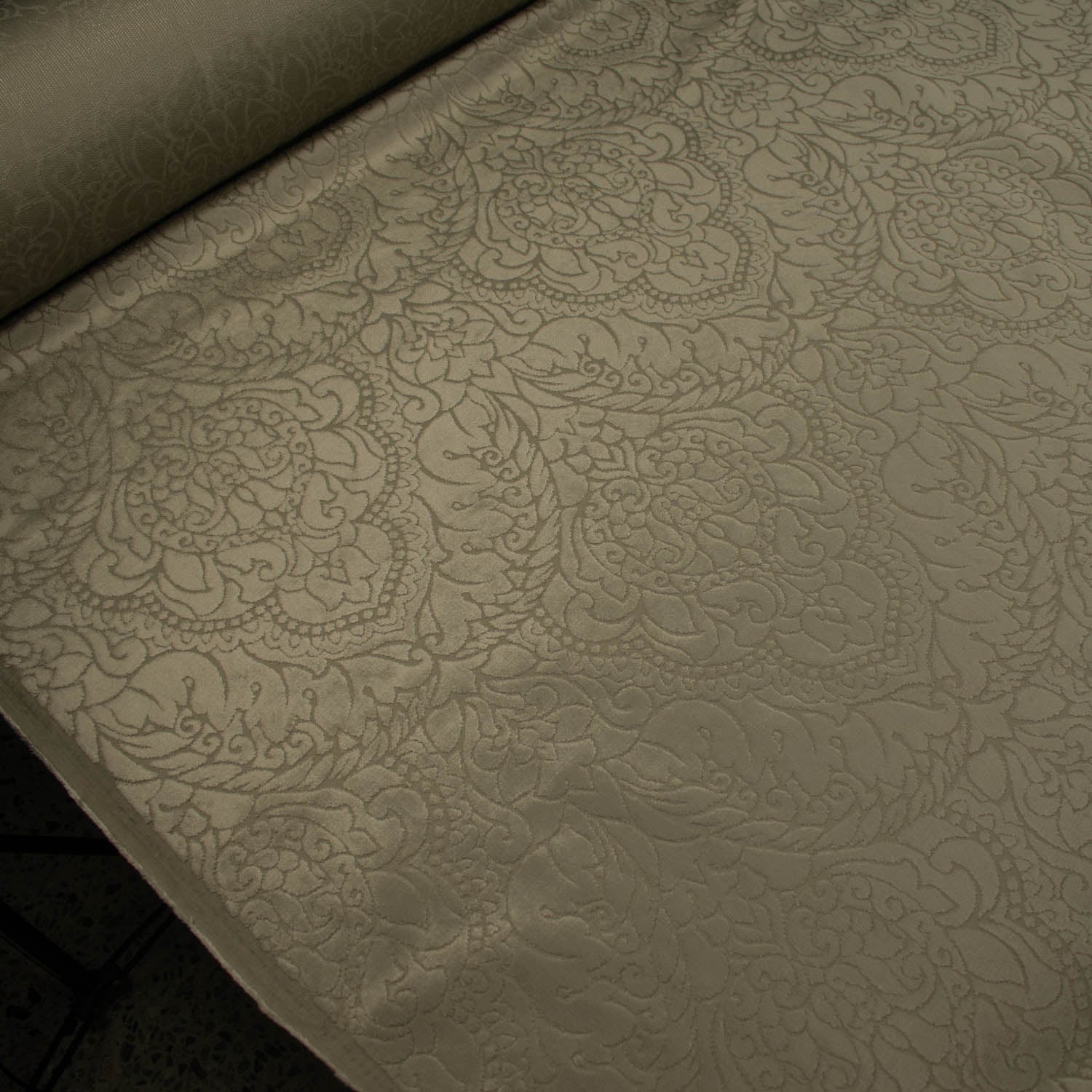 Prelude by Christian Fischbacher - Curtaining/Upholstery Vintage Floral Chenille