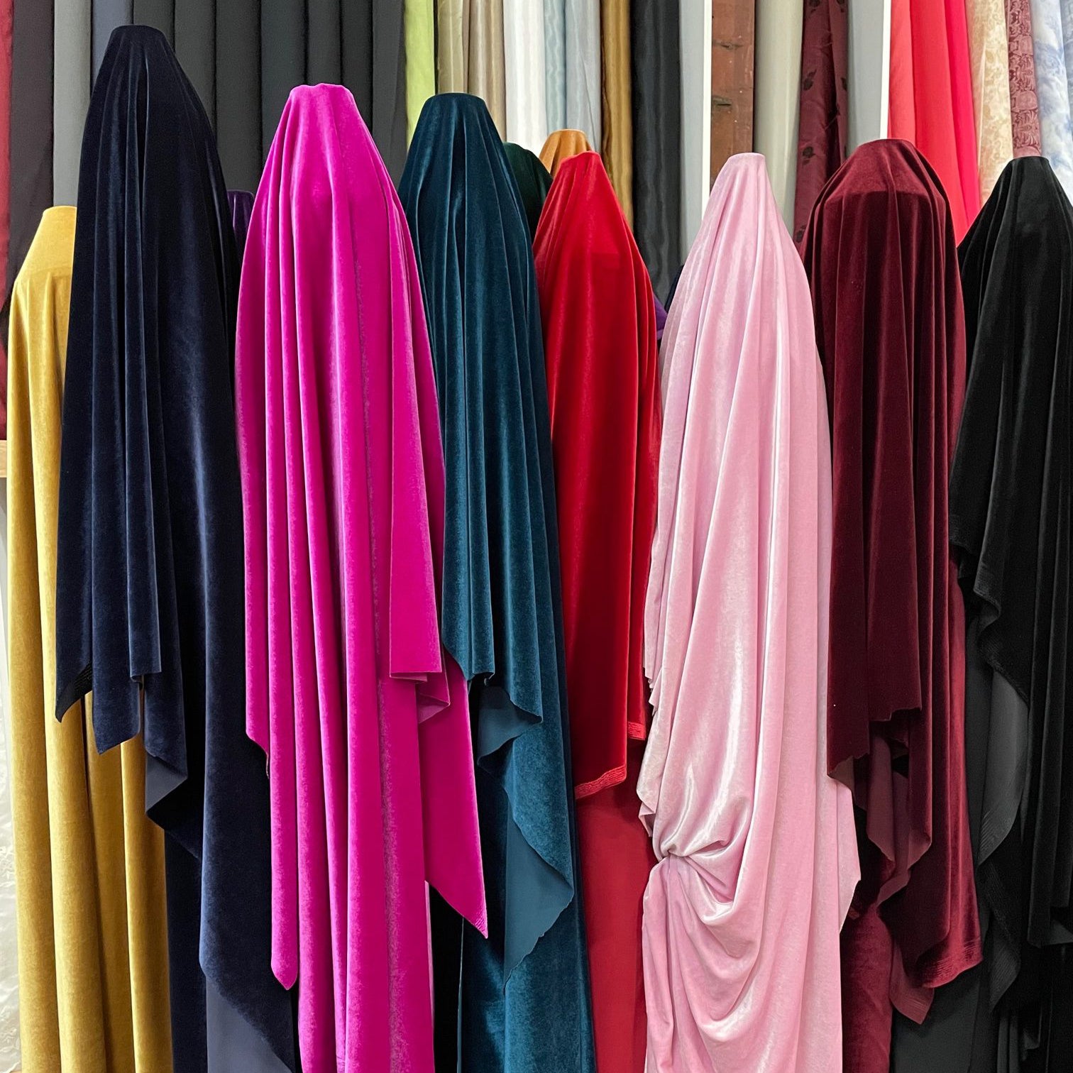 Luxury Stretch Velvet Sample Book