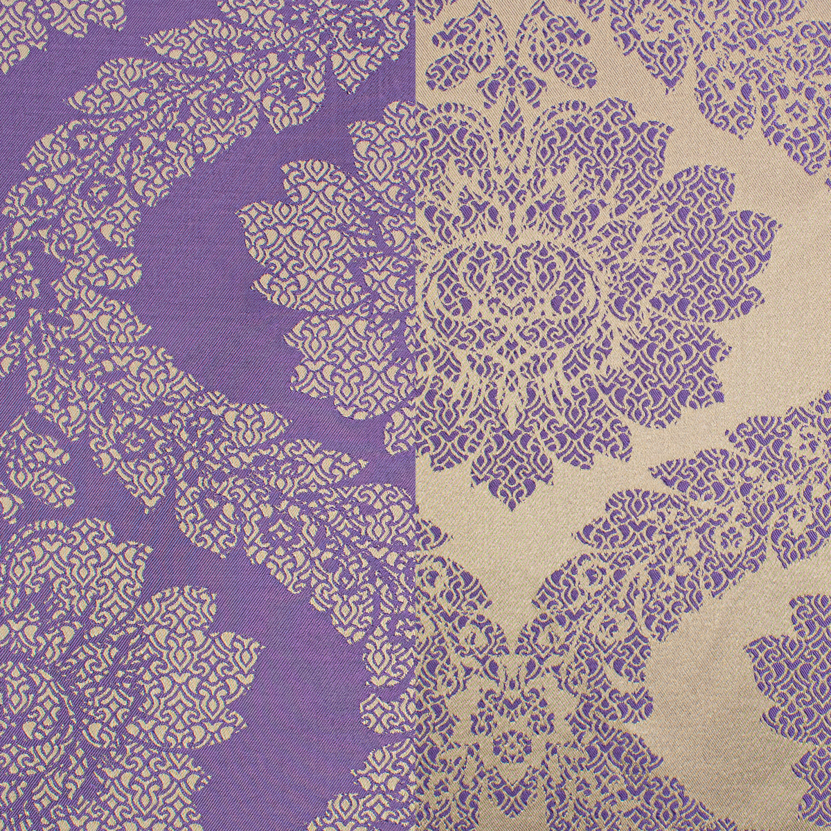 Reversible Floral Jacquard Brocade Suiting/Upholstery Fabric