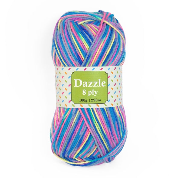 Heirloom Dazzle 8 Ply Knitting Yarn