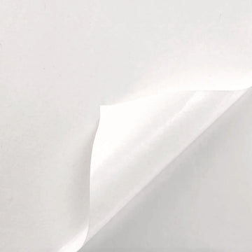 Sticky Back Tear Away Embroidery Stabiliser Medium Weight White SKU #15743