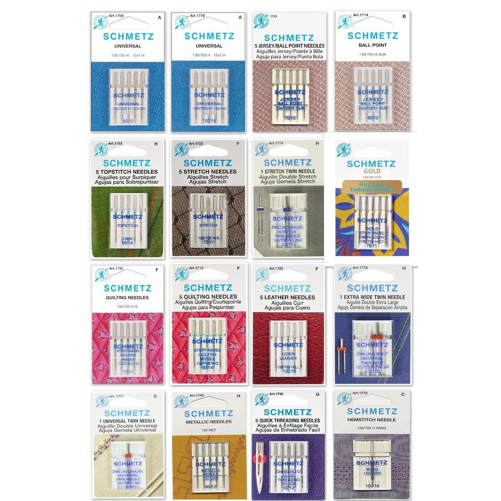 Schmetz Sewing Machine Needles