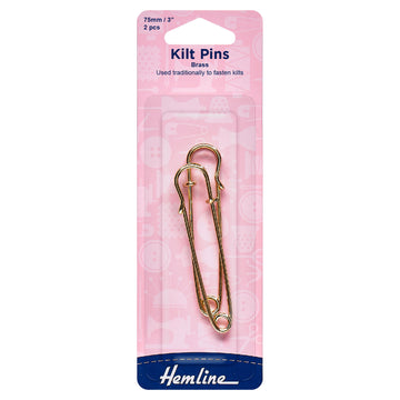 Hemline Safety Pins - Pins Kilt - Gold