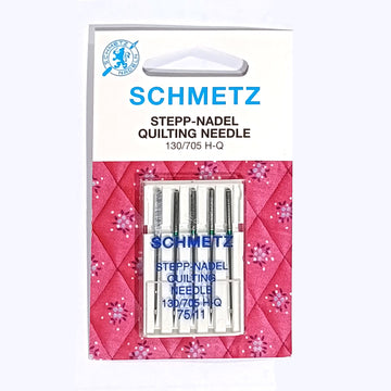 Schmetz Sewing Machine Needles Quilting 75/11 - 5 Per Cassette