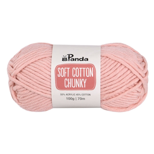 Panda Soft Cotton Chunky Knitting Yarn