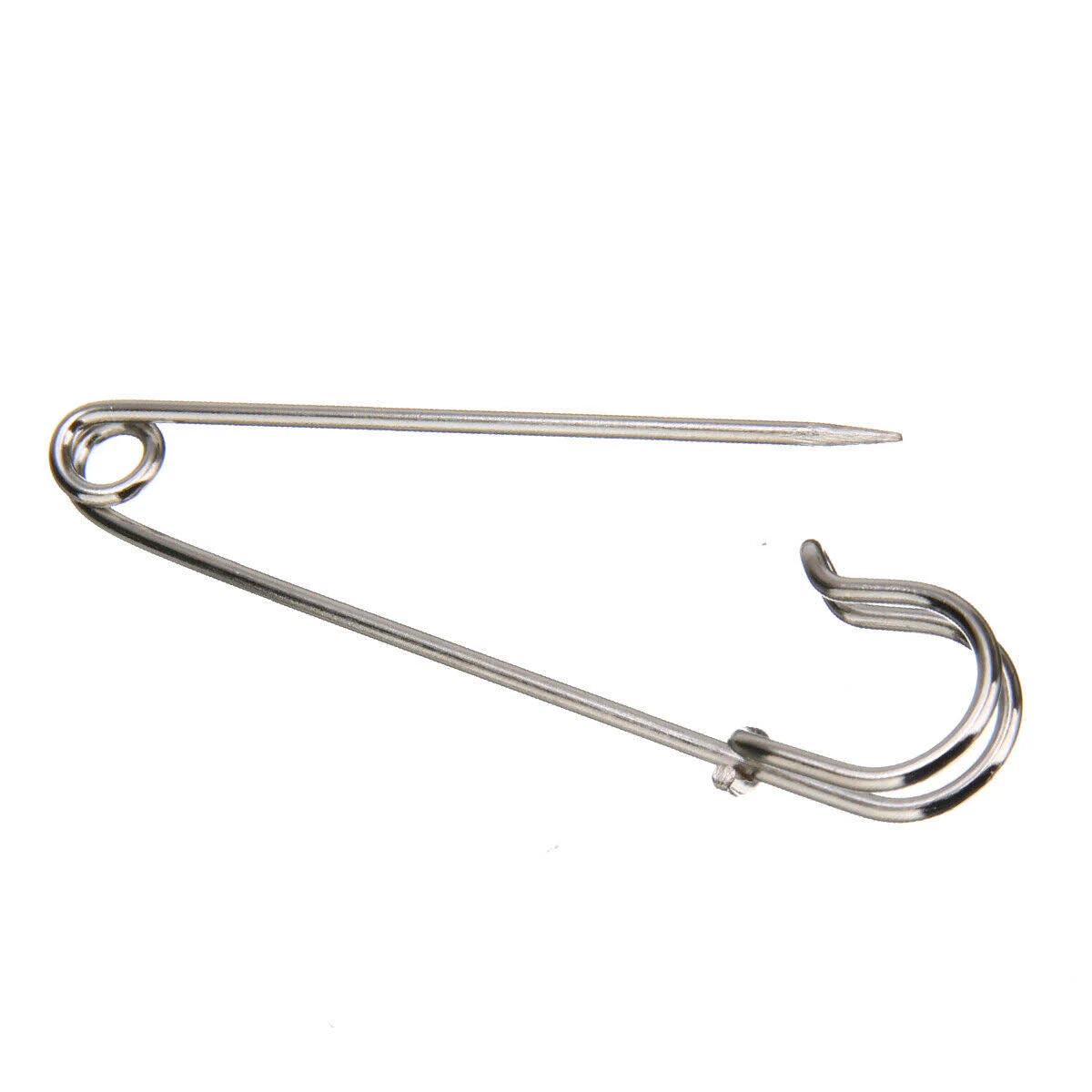 Safety Kilt Pins - Silver 55mm