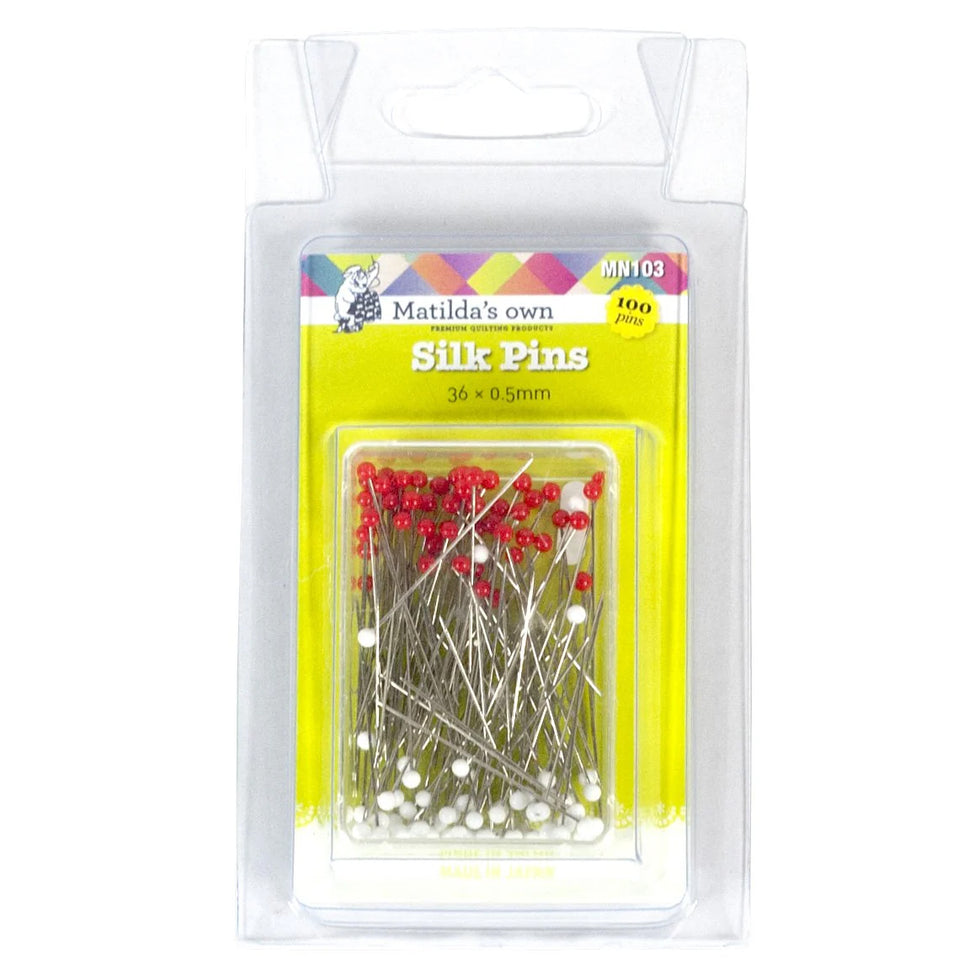 Matilda's Own Silk Pins 36mm x 0.5mm – Homecraft Textiles