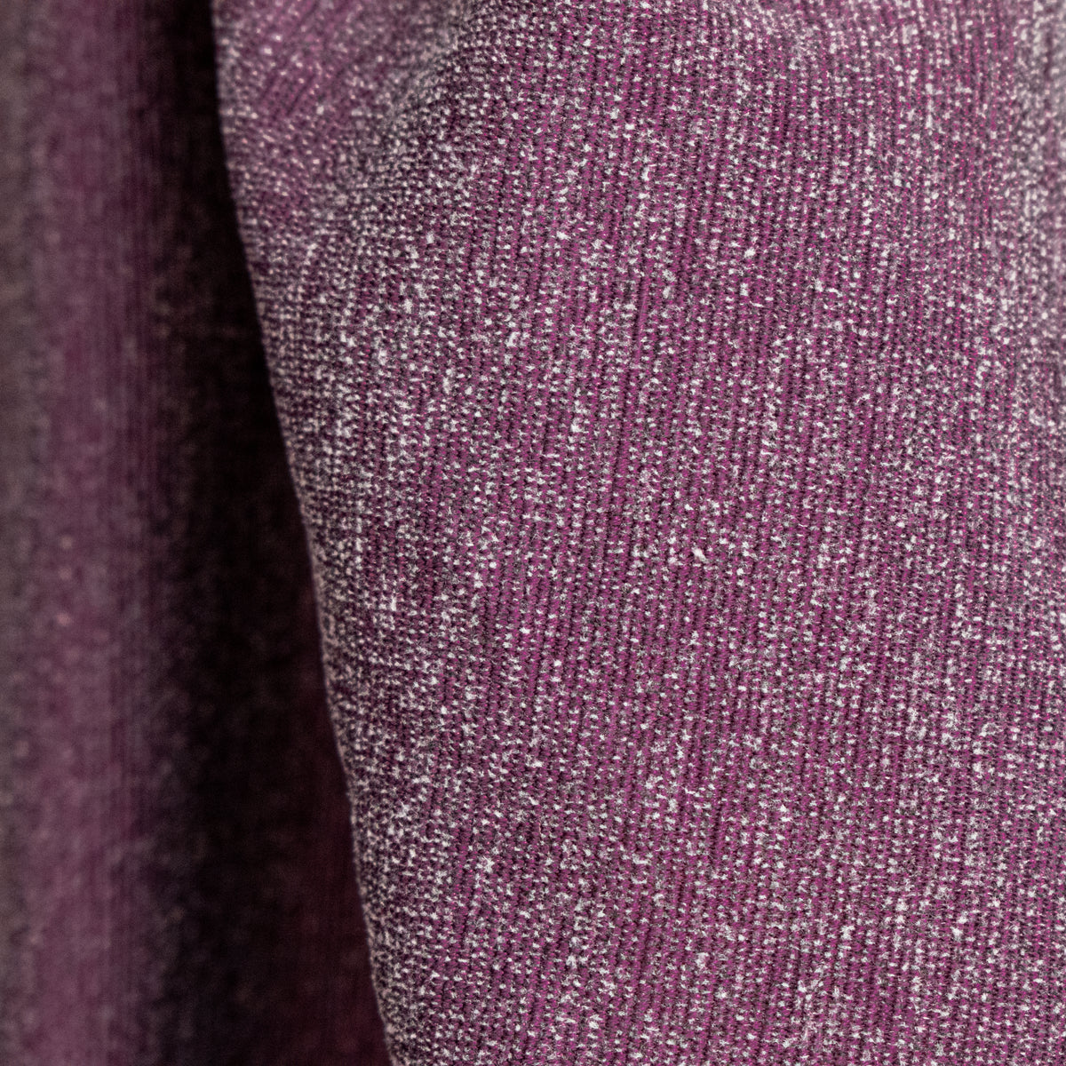 Textured Chenille Upholstery Fabric in Purple