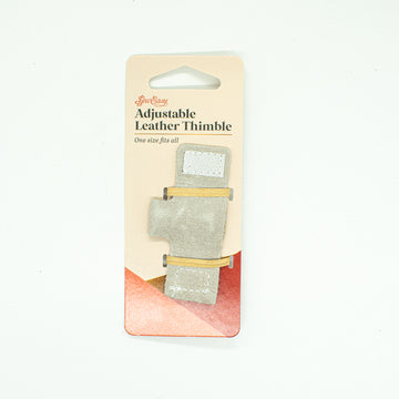 Sew Easy Adjustable Leather Thimble - One Size