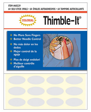 Colonial Thimble-It Self Stick Disposable Thimble Pad