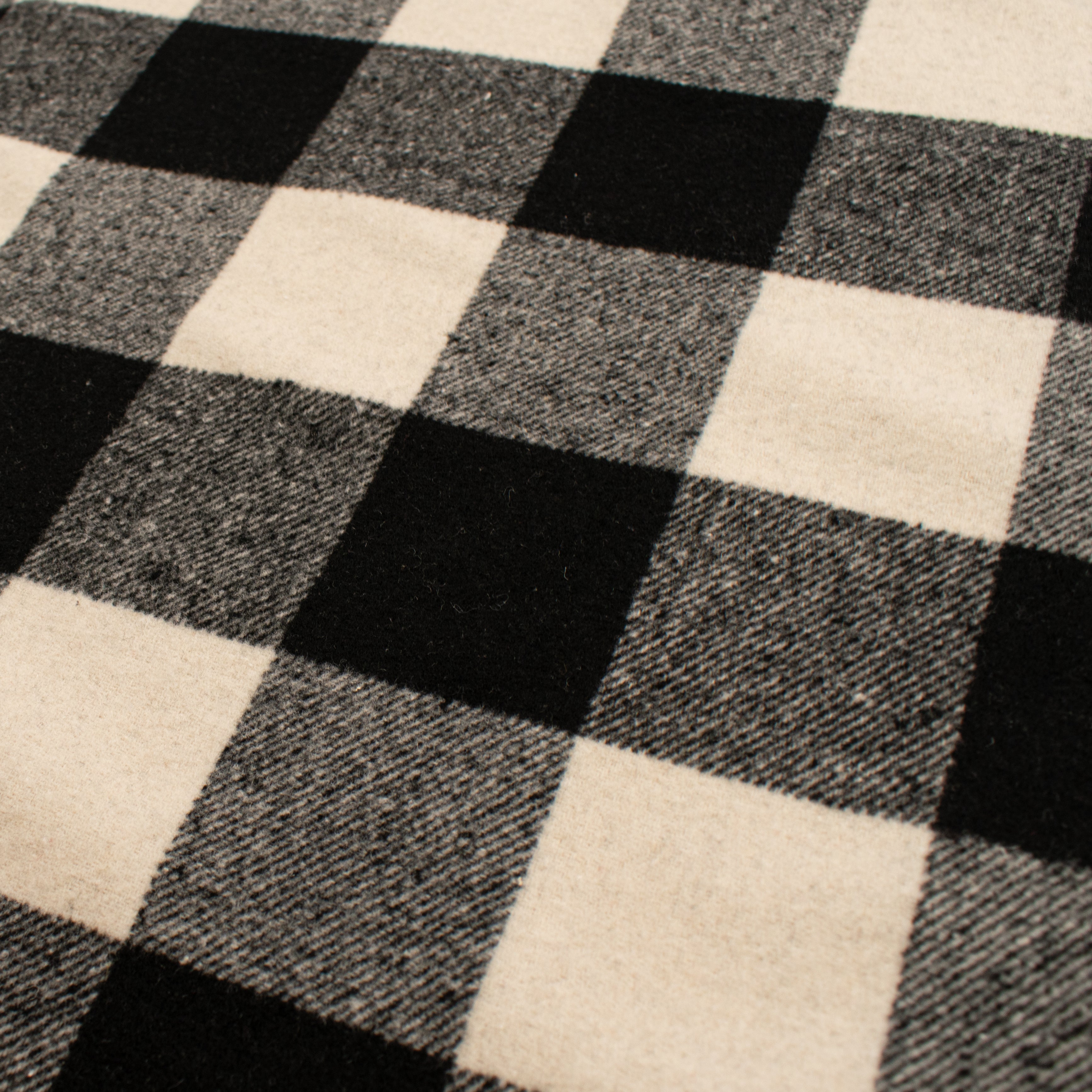 Wool Melton Checks Design WM08